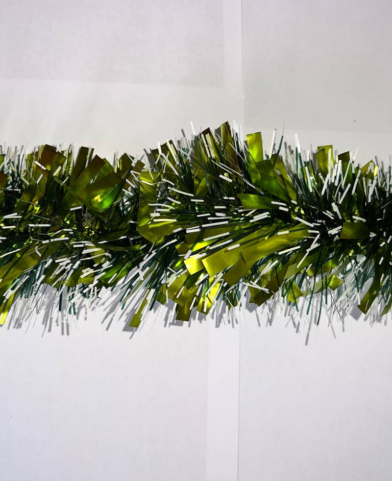 Дождик новогодний Long Dragon LD25-011 9 см 2 м в ассортименте