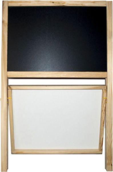 Мольберт двухсторонний Зірка классика с полочкой