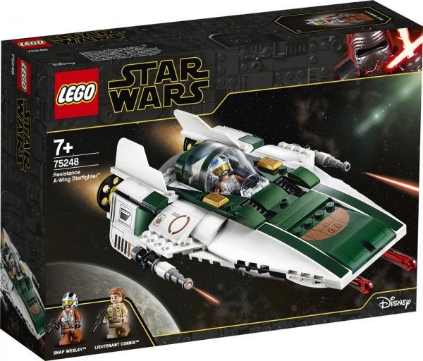 Конструктор LEGO Star Wars Винищувач опору A-wing Starfighter 75248