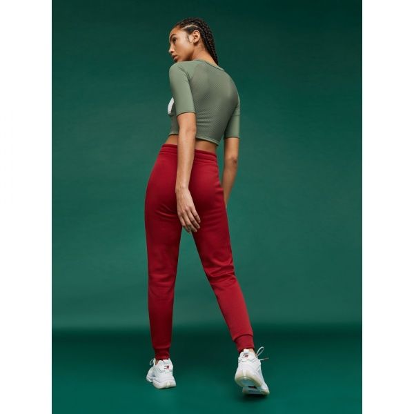 Брюки Tommy Hilfiger FLEECE JOGGER BIG LOGO S10S100289607 р. XS красный