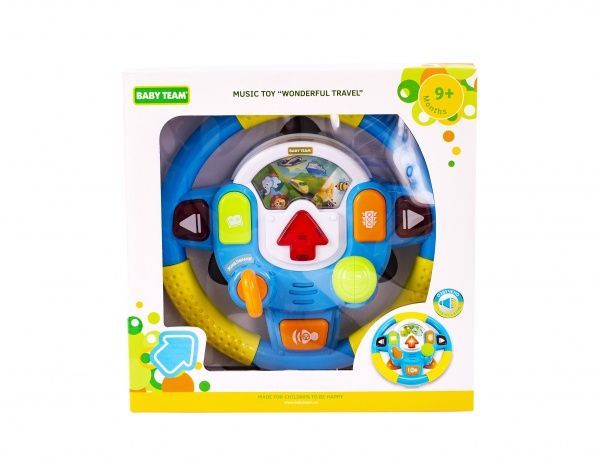 Игрушка музыкальная Baby Team Чудесное путешествие 8634