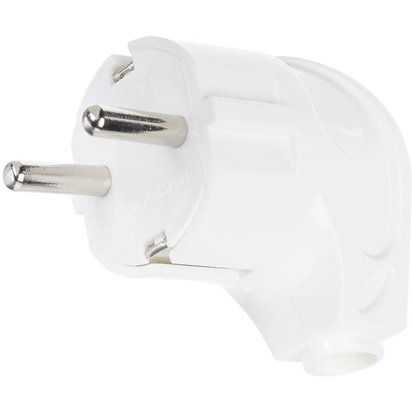 Вилка Fetih угловая с заземлением