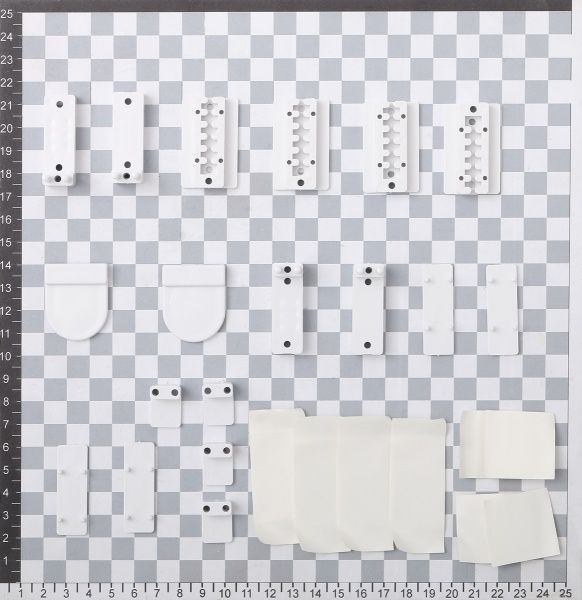 Штора плисе Gardinia Verona 38x150 см белая 