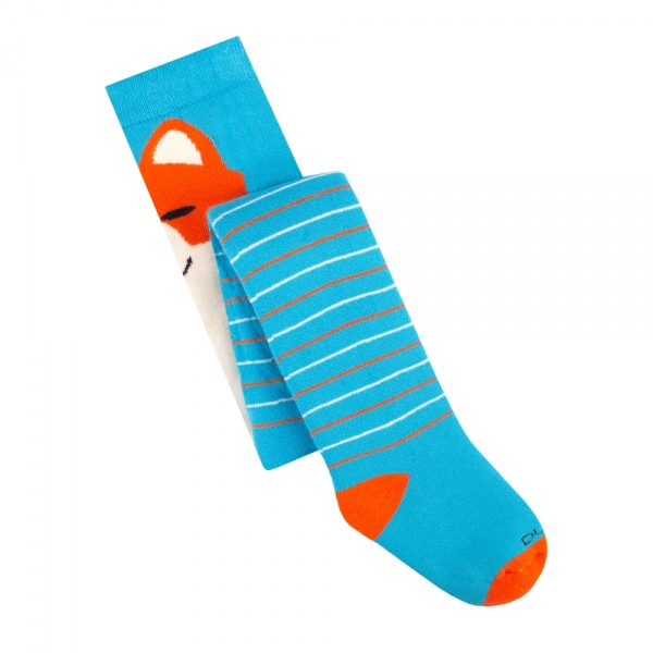 Колготки дитячі унісекс Duna новорічні 4941р.86-92 бірюзовий 