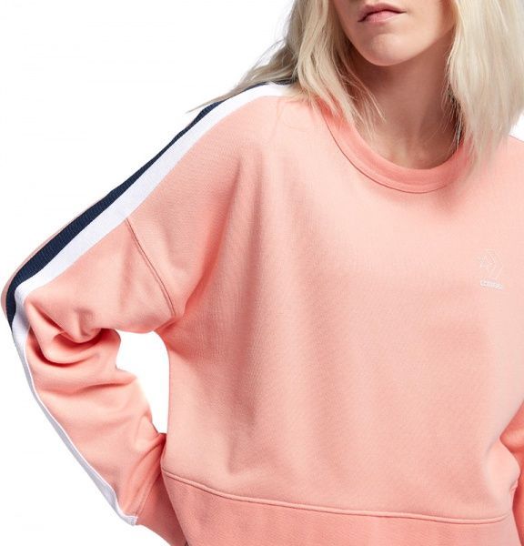Джемпер Converse Star Chervon Track Cropped Crew 10005758-689 р. M розовый