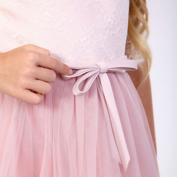 Платье Maya-MI 0105-0029-1 р.116 пудра 