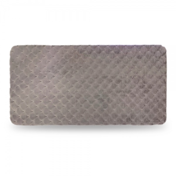 Коврик для ванной комнаты Dariana Эко-мех Бриллиант 75х150 см миндально-бежевый