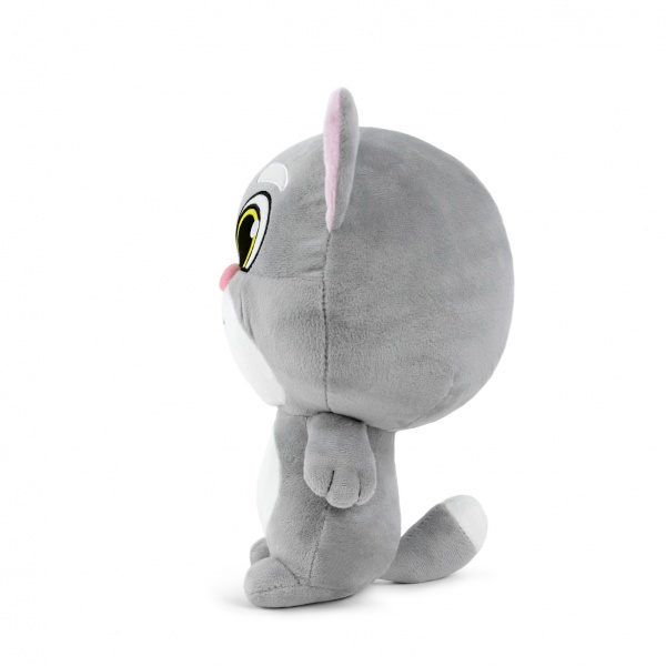 Мягкая игрушка WP Merchandise Кот Оливер 28 см серый FWPCATOLIVER22GY0