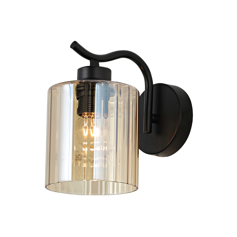 Бра Miorro Glamour 40 Вт E27 черный 51-311-189