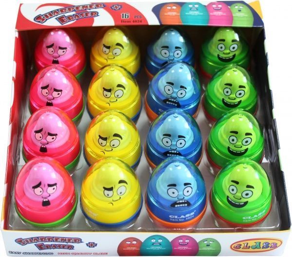 Чинка 4824 з гумкою CLASS