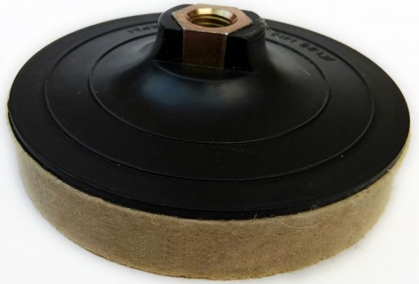 Круг полірувальний d 125хМ14 тонкошерстий 