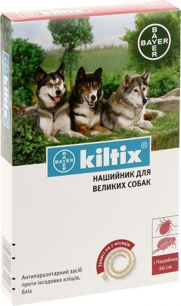 Нашийник Bayer для великих собак Kiltix 66 см 91019