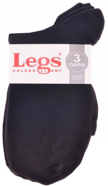 Носки Legs 21 р. one size nero 3 шт. 