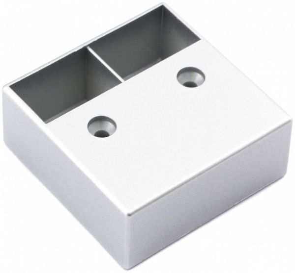 Мебельная опора 6435/25.H5732 з пластику матовий хром 