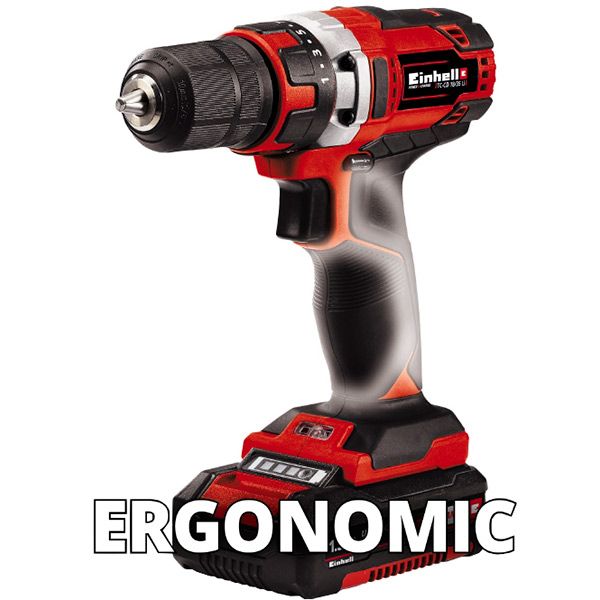 Шуруповерт аккумуляторный Einhell X-Change TC-CD 18/35 Li, 18 В 1,5 Ah 4513914