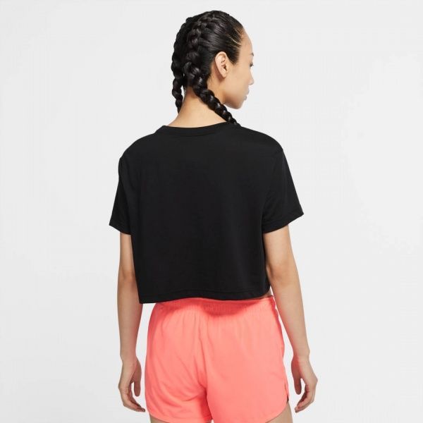 Футболка Nike W NK DRY DB TEE GODDESS 2 CROP CW6713-010 M чорний