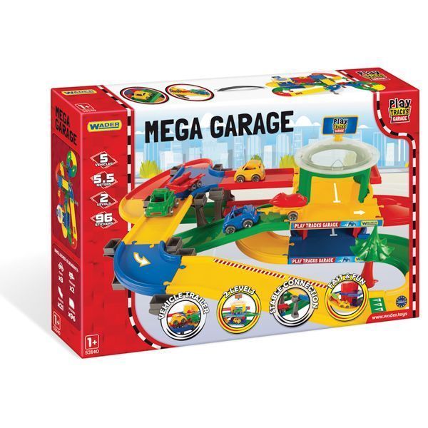 Игровой набор Wader Mega Garage 53140
