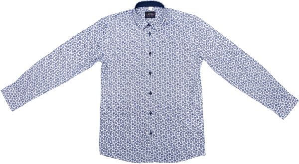 Рубашка детская INGVAR 15534 р.140 белый с рисунком 