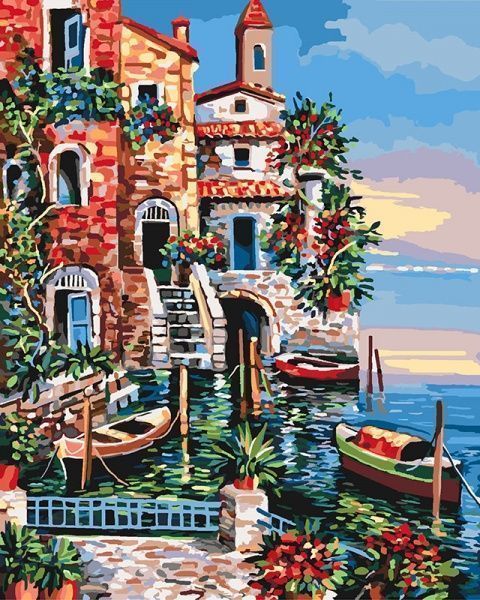 Картина за номерами Південні кольори Ідейка 