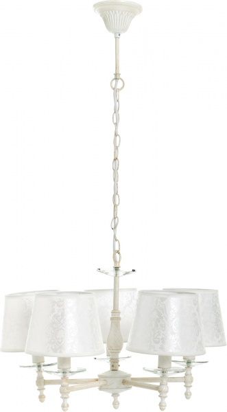 Люстра подвесная Arte Lamp 5xE14 бело-золотистый A9566LM-5WG 