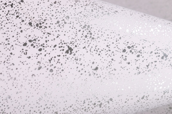 Скатерть Puntos 140x180 см кремовый с серебряным Luna 