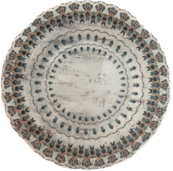 Тарілка обідня Tiffany Navy 21 см Porser Porselen