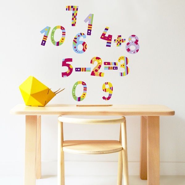 Декоративна наліпка Design stickers Цифри 29.7x42 см