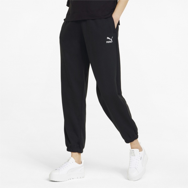 Штани Puma Classics Relaxed Pants TR 53506301 р. XS чорний