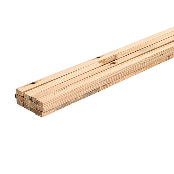 Рейка Юралінвест цільна 15х28х3000 мм сосна (уп. 12 шт.)
