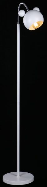 Торшер Accento lighting Micky E27 40 Вт білий 