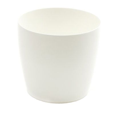 Горшок Coubi 190 мм круглый белый