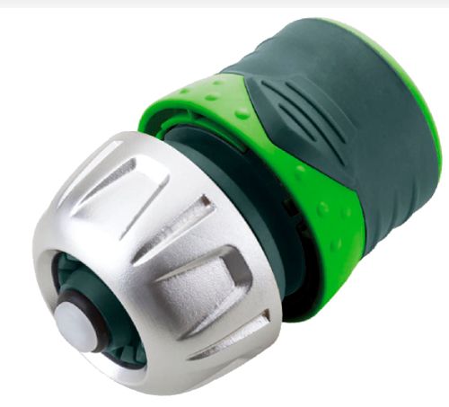 Соединитель для шланга Klever 1/2 с аквастопом DY8011WLA