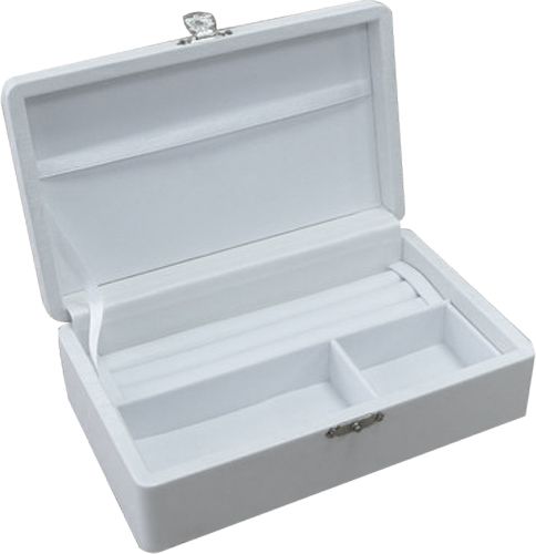 Скринька для прикрас Геба білий/білий 178x110x61