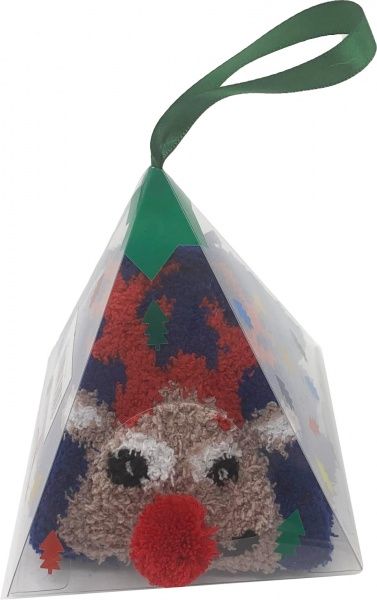 Носки женские La Nuit Home олень р. универсальный синий 1 пар 