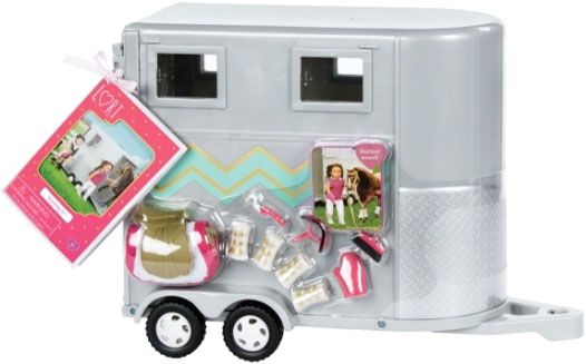 Кукольный домик-конюшня Lori Трейлер для лошади LO37020Z