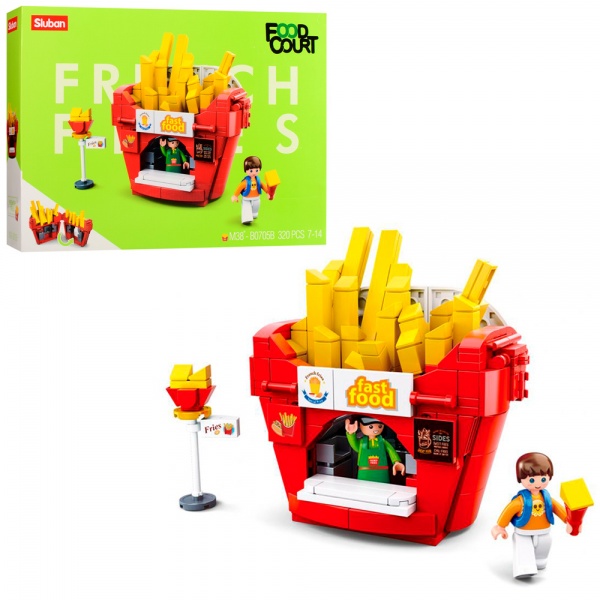Конструктор Sluban Food court фаст-фуд M38-B0705B