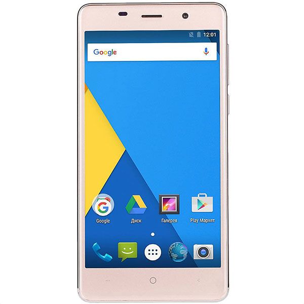 Смартфон Bravis A504 Trace gold