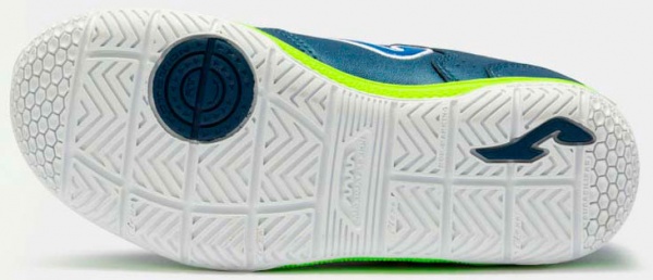 Футзальне взуття Joma TOP FLEX JR 2233 AZUL ELECTRICO VERDE FLUOR INDOOR TPJS2233IN р.33 синій