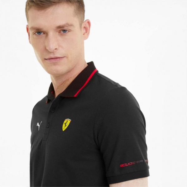 Поло Puma FERRARI RACE POLO 59984301 р.M чорний