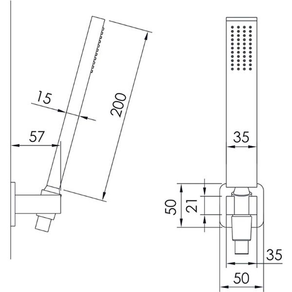 Ручний душ Imprese Grafiky ZMK041807100 