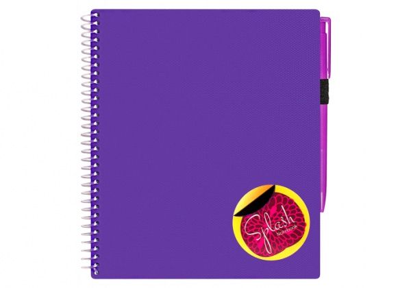 Нотатник Splash з ручкою на гумці O20840-12 Optima