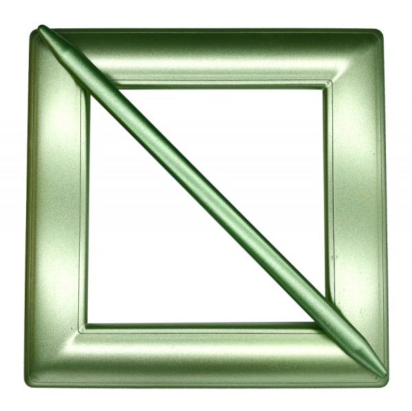 Декор Квадрат 150х150 мм зеленый V0001-9 MISLT