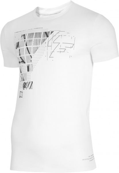 Футболка 4F D4Z20-TSM205-10S 2XL білий