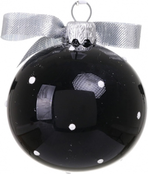 Шар новогодний символ года декупаж d 60 мм в ассортименте