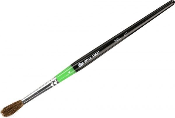 Кисть Пони круглая, 612 № 8 Rosa Start 