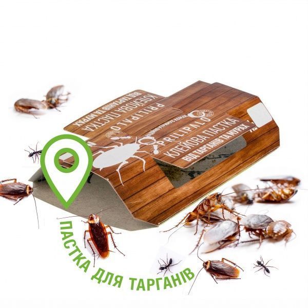 Пастка клейова Prilipalo для знищення тарганів і мурах 18 г