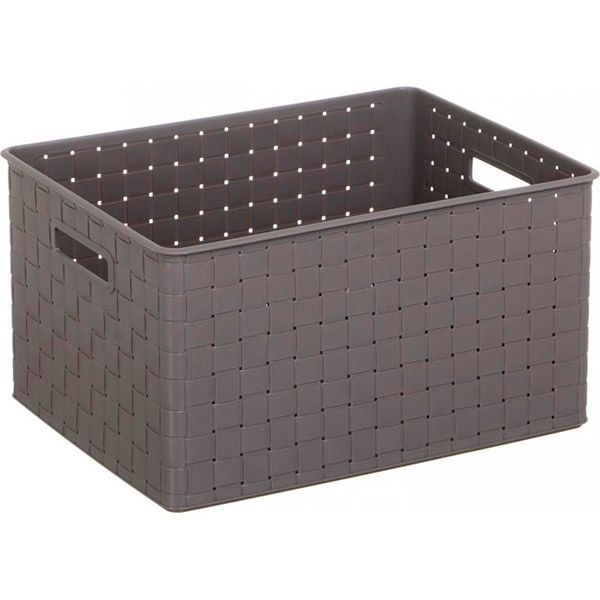 Корзина Curver Nuance 43x33x23 см темно-коричневая