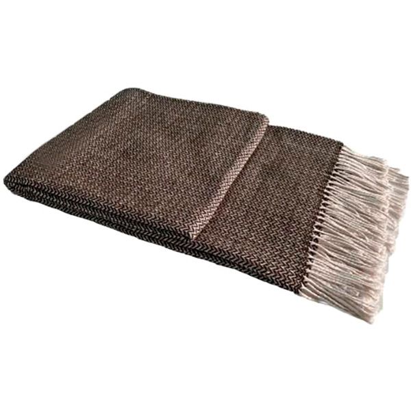 Плед Дюна 140x200 см мокко Lanavitta 