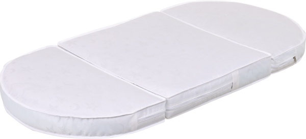 Матрац дитячий Сонечко жакард овальний (з трьох частин) No Name 60х120 см