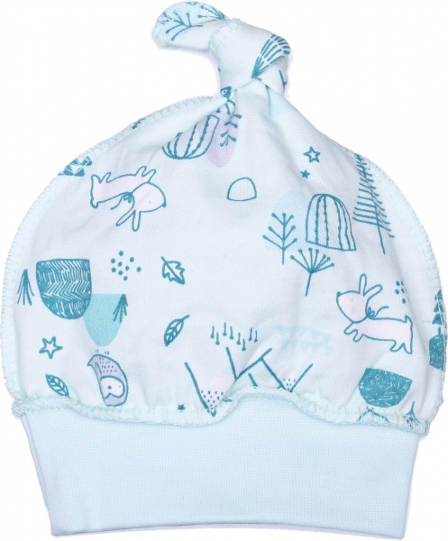 Шапочка-вузлик Фламінго 557-007 р.38 ментоловий 557-007